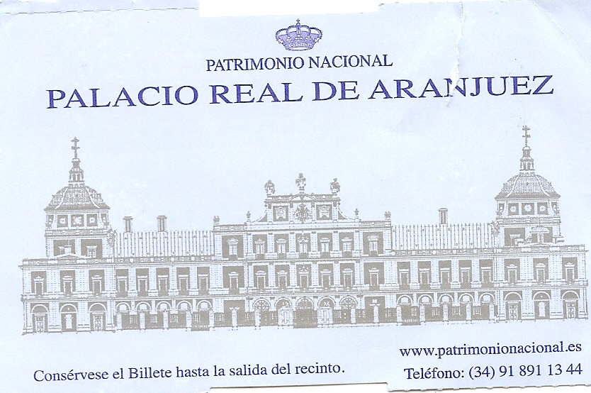Entrada Palacio Real de Aranjuez - Madrid - España (2)